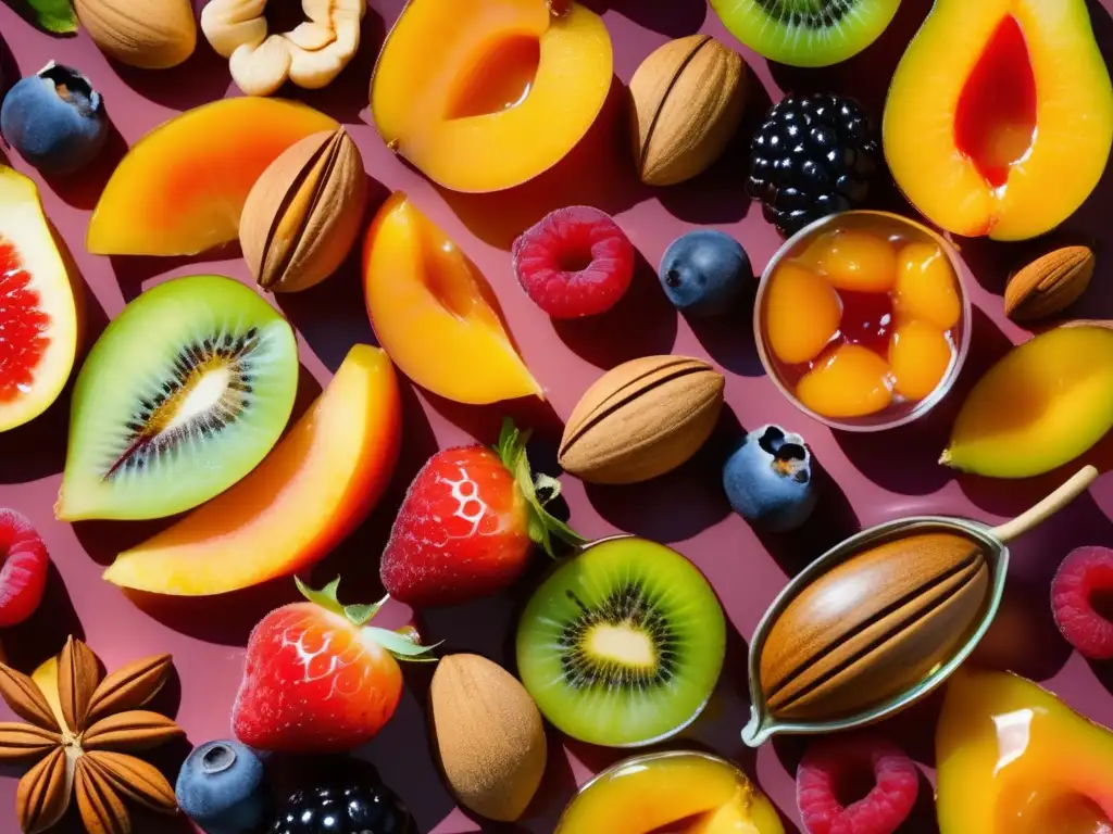 La Magia de los Postres Infinitos: Frutas y Frutos Secos en Azúcar