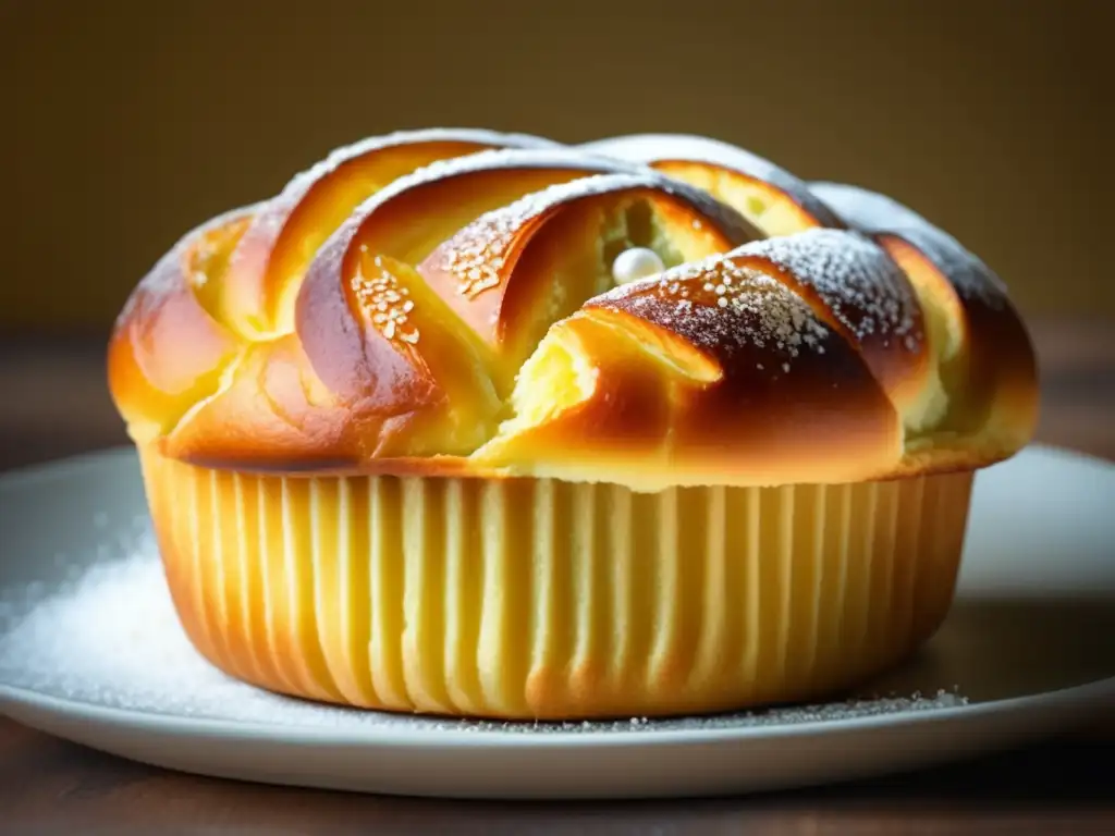 Sorpréndete con Azúcar Perlado: Brioche dorado y crujiente, cubierto de perlas blancas y brillantes