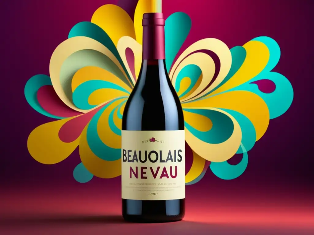 Beaujolais Nouveau: Vino Francés, Abstracto y Vibrante