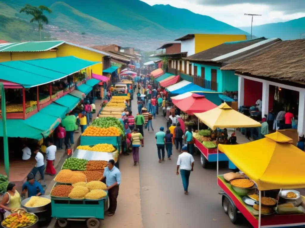 Comida callejera en Colombia: un viaje gastronómico por sus regiones