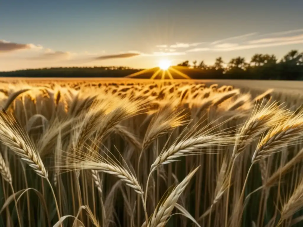 Campo de centeno: esencia de la panadería europea