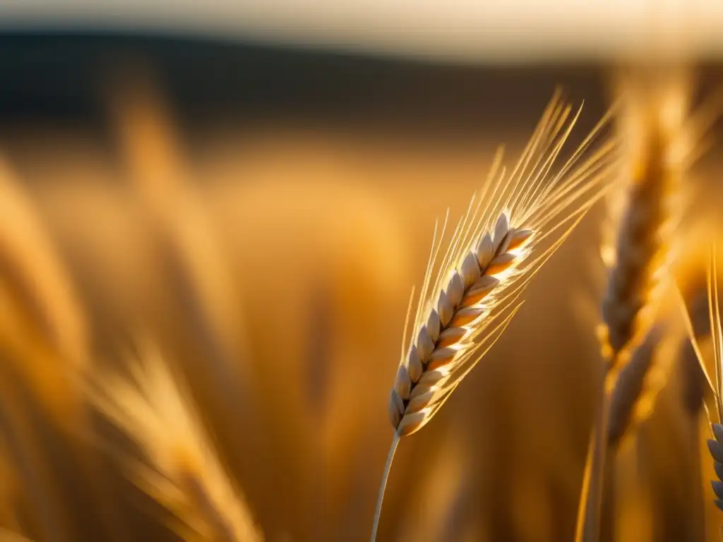 Campo de espelta dorada: beneficios de la espelta en la dieta