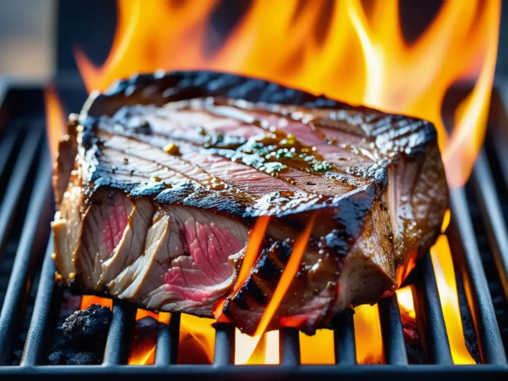 'El Poder de la Carne en la Cocina Asiática: Deliciosa carne a la parrilla con intensos colores y texturas