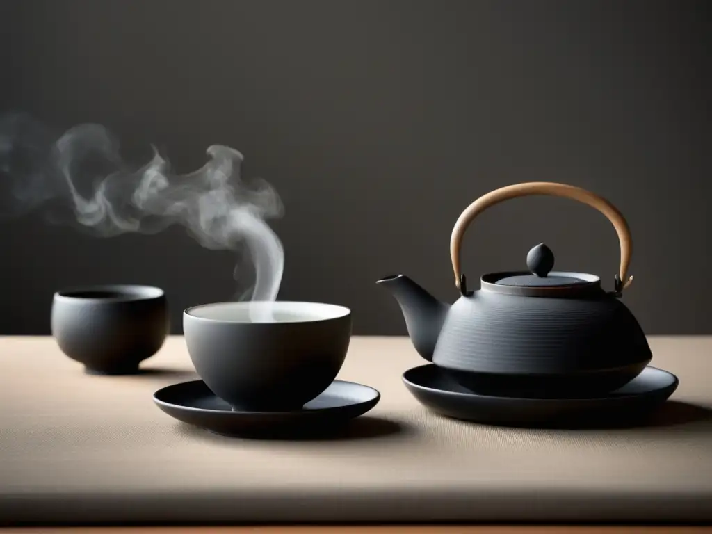 Ceremonia de té negro: elegancia y serenidad con un juego minimalista de té