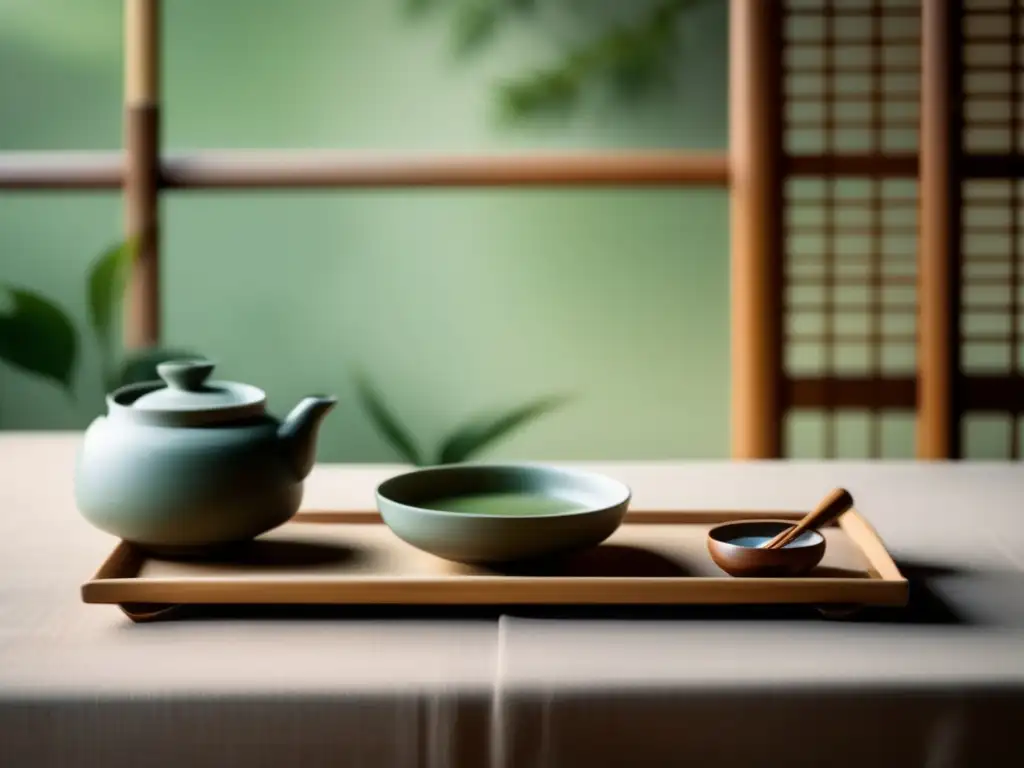 La serenidad del té japonés como inspiración artística