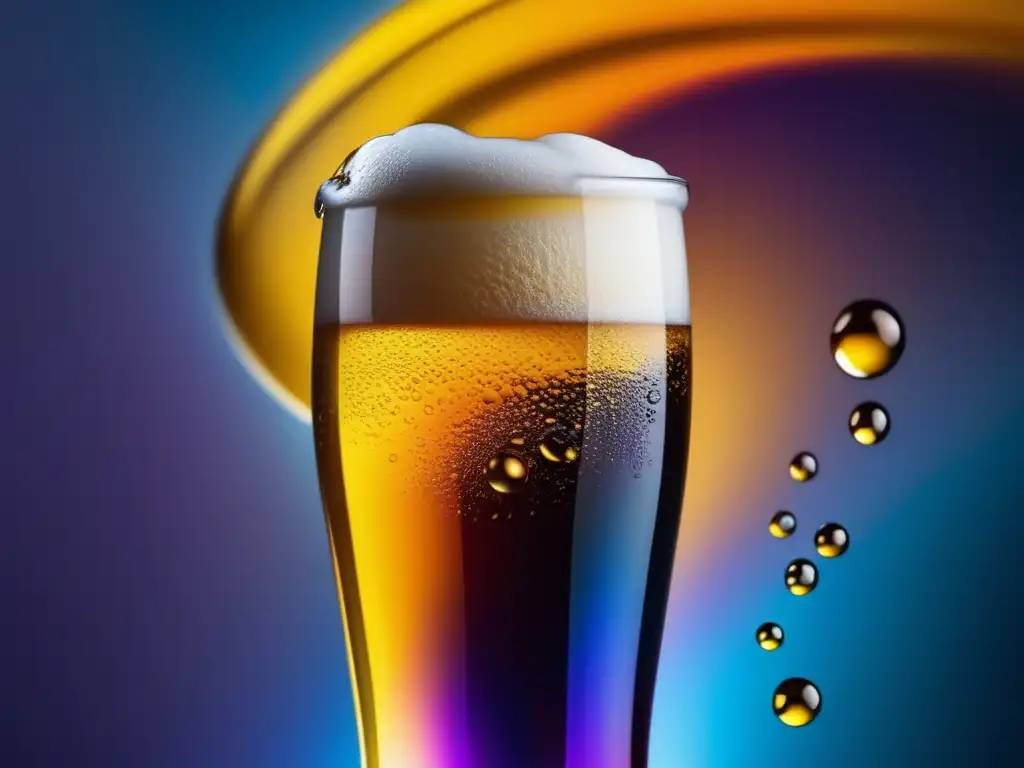 Imagen de cervezas ácidas con colores vibrantes