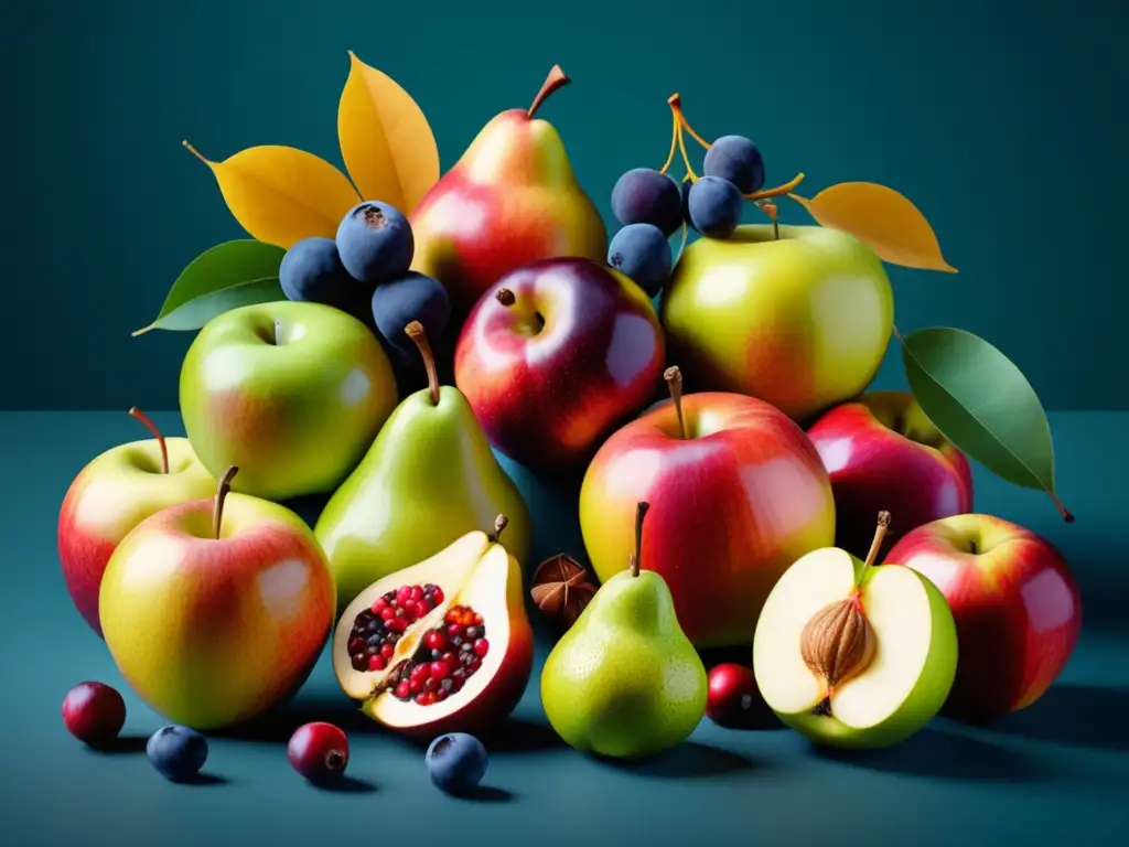 El encanto de las frutas de otoño: Texturas y colores que inspiran