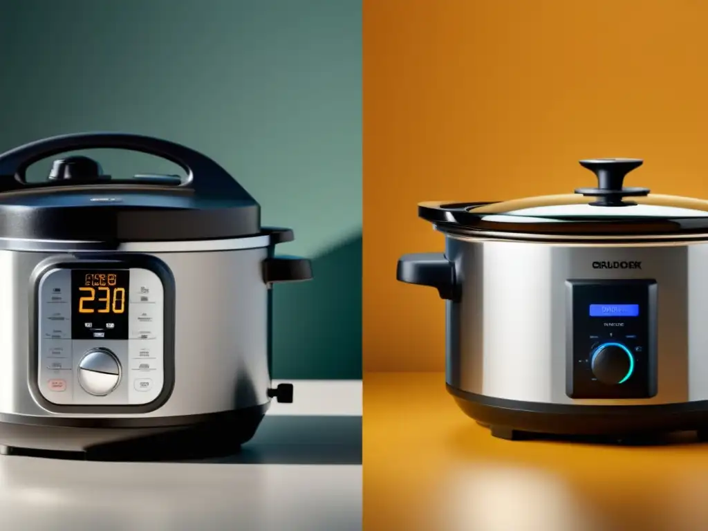 Comparación ollas de cocción lenta: moderna y elegante slow cooker vs