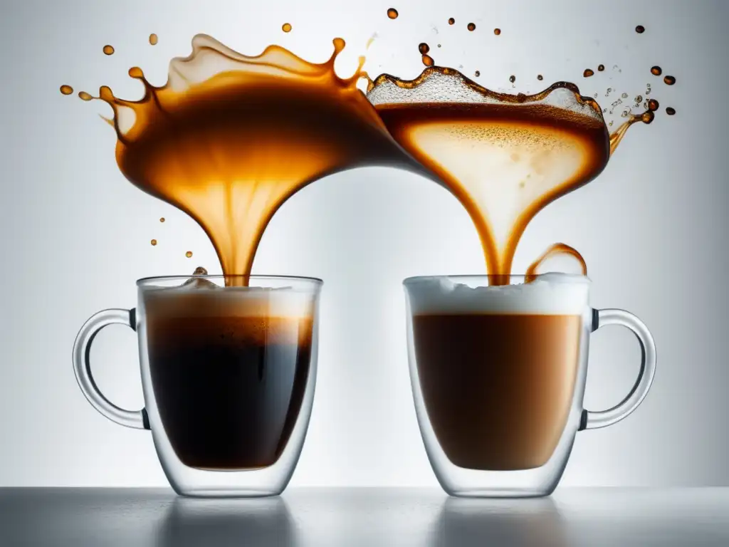 Café Frío vs Café Caliente: Contraste de Sabores y Texturas