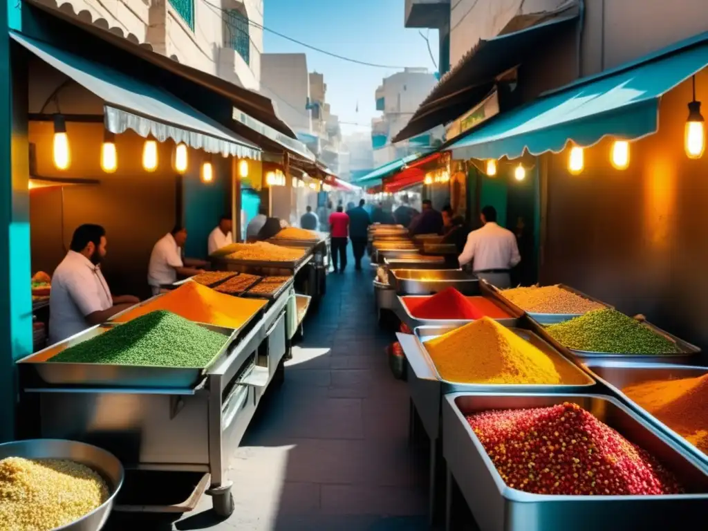 Sabores ocultos de comida callejera en Jordania