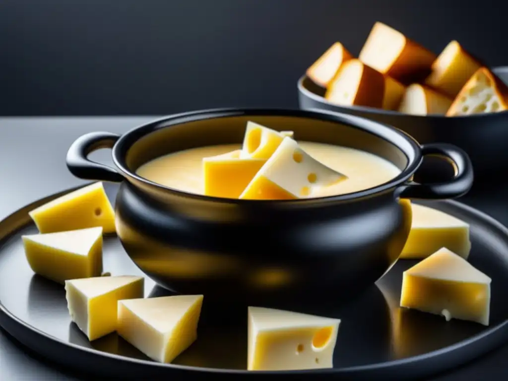 Deliciosa fondue de queso suizo: Viaje Gastronómico: Explorando los Sabores de la Cocina Suiza