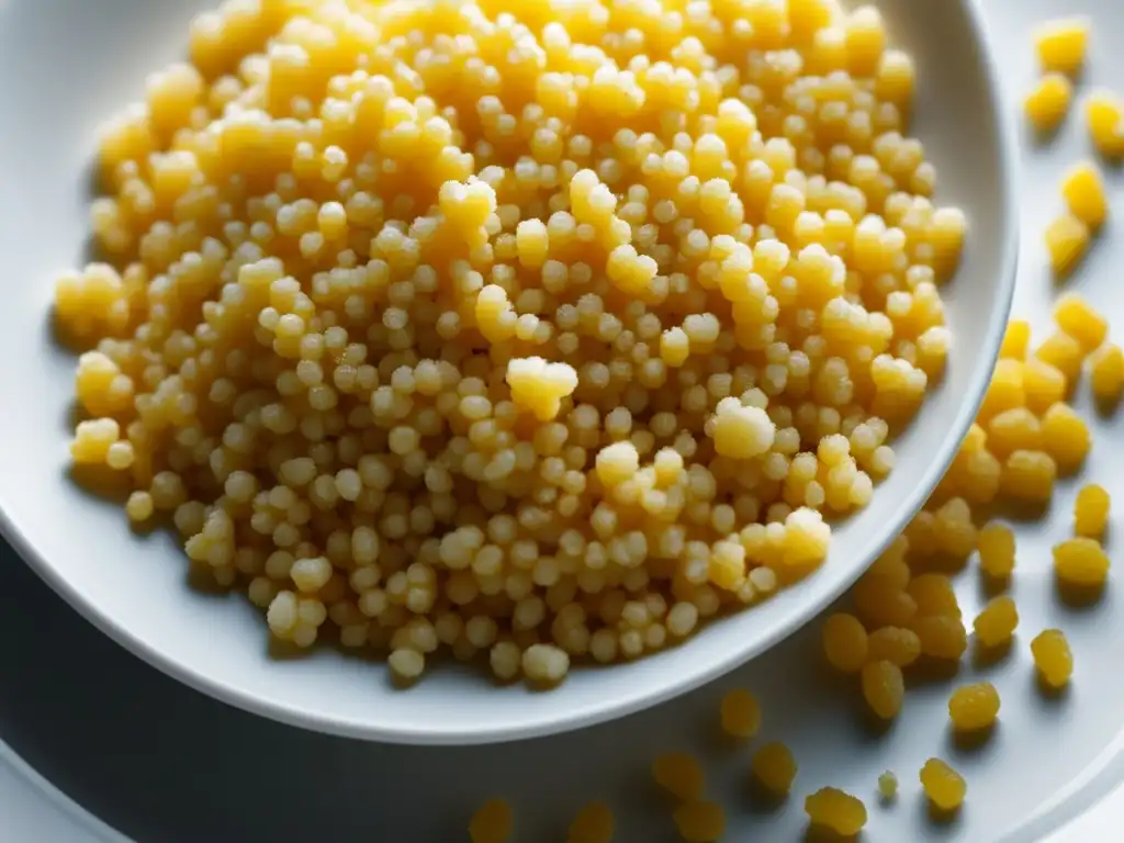 Detalle de couscous: un cereal sorprendente