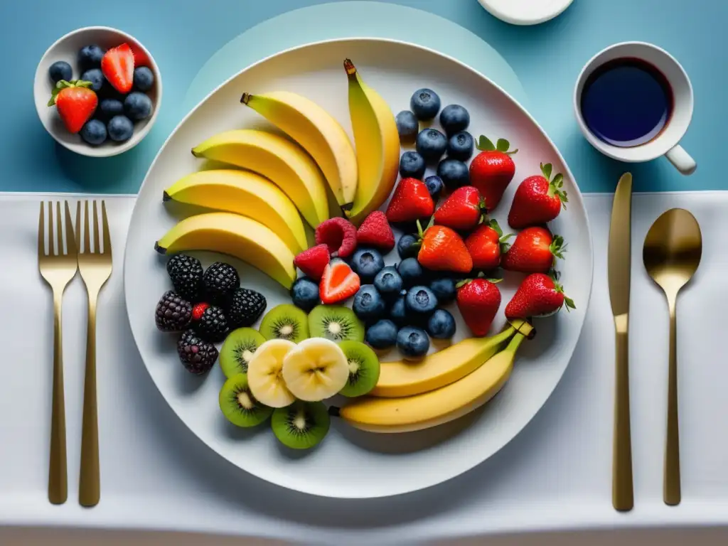 Desayuno energético con frutas: vitalidad y sabor en cada bocado