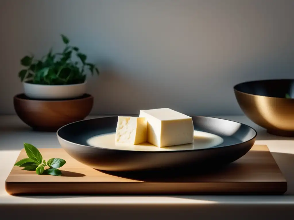 Cocina minimalista con tofu: sustituto vegano de huevos