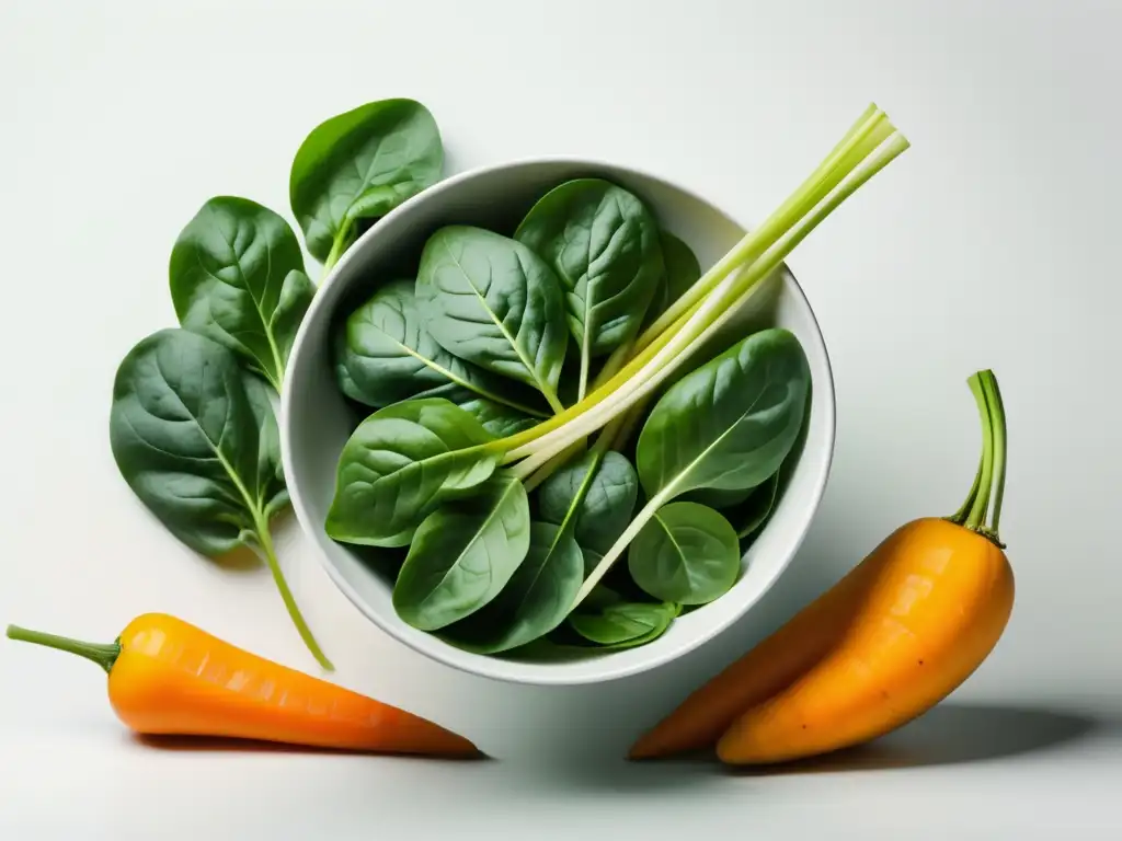 Verduras en la cocina ayurveda: bowl de vegetales vibrantes y frescos