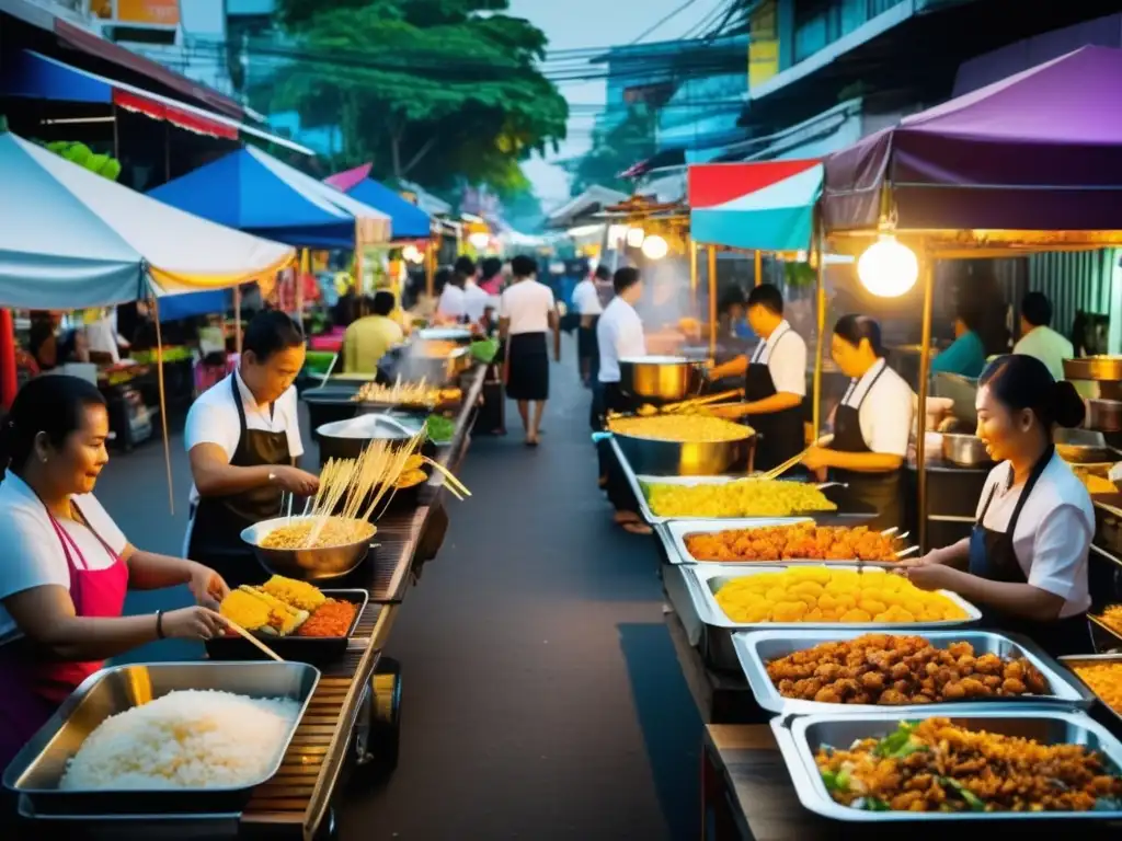 Explorando los sabores de Bangkok: la comida callejera tailandesa