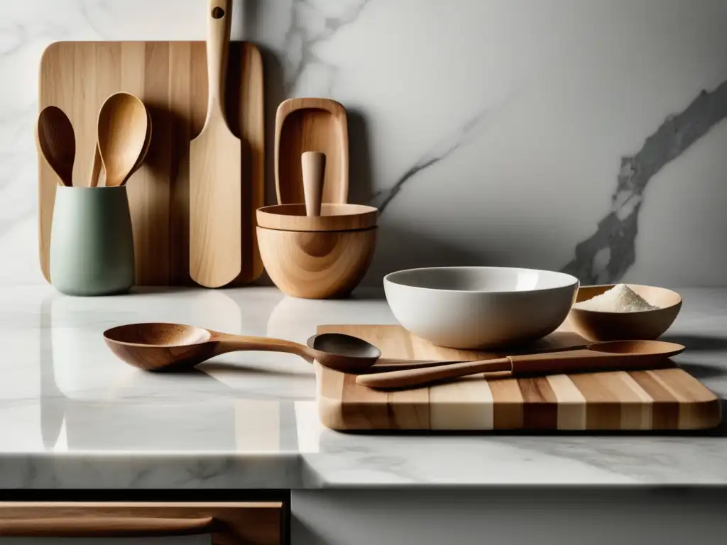 Utensilios de cocina de madera: una alternativa eco-amigable y sostenible a los utensilios de plástico