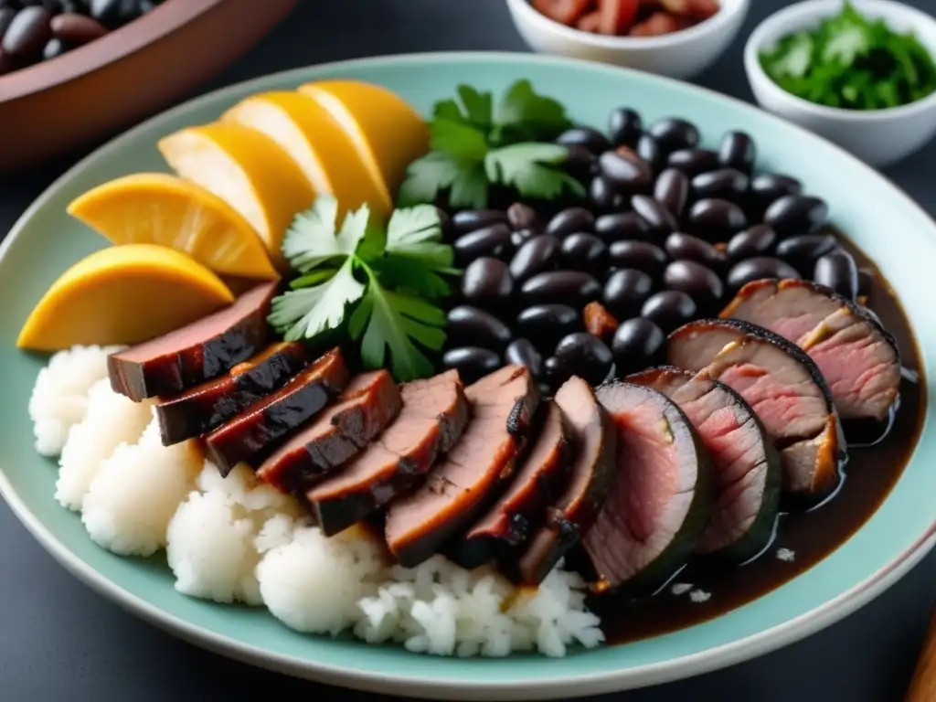 Plato de feijoada brasileña: influencia africana en gastronomía (+ La Influencia Africana en la Gastronomía Brasileña)