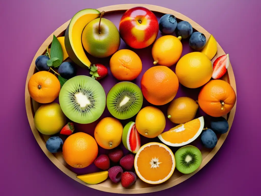 Frutas en la cocina ayurvédica: armonía y colores vibrantes