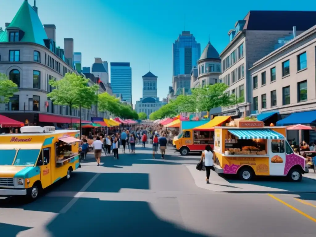 Un paseo culinario por las calles de Montreal: la comida callejera en Canadá