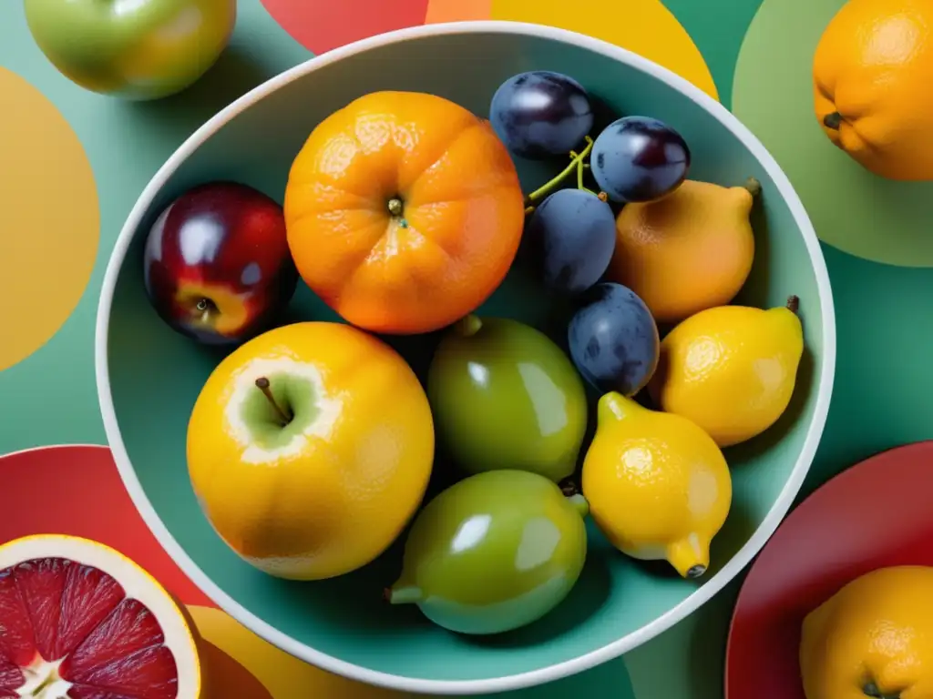 Frutas en la cocina ayurvédica: variedad de frutas vibrantes promotoras de bienestar y equilibrio