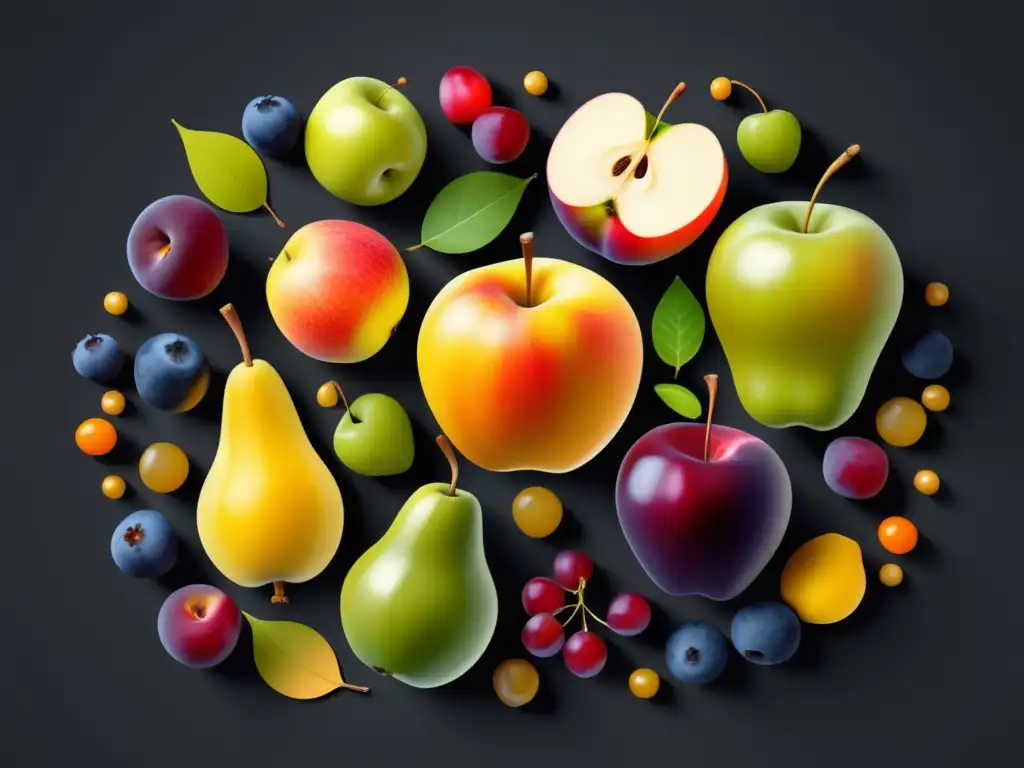 Encanto de frutas de otoño: Texturas y colores inspiradores