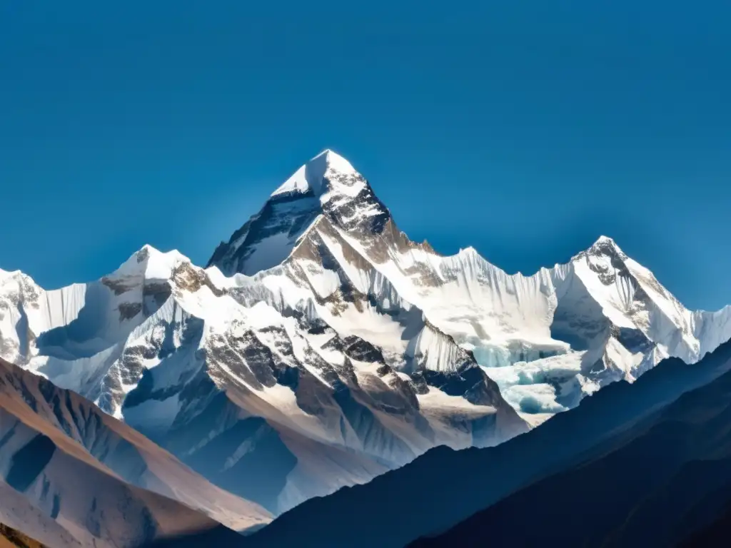 Paisaje sereno en los Himalayas con sabores de altura