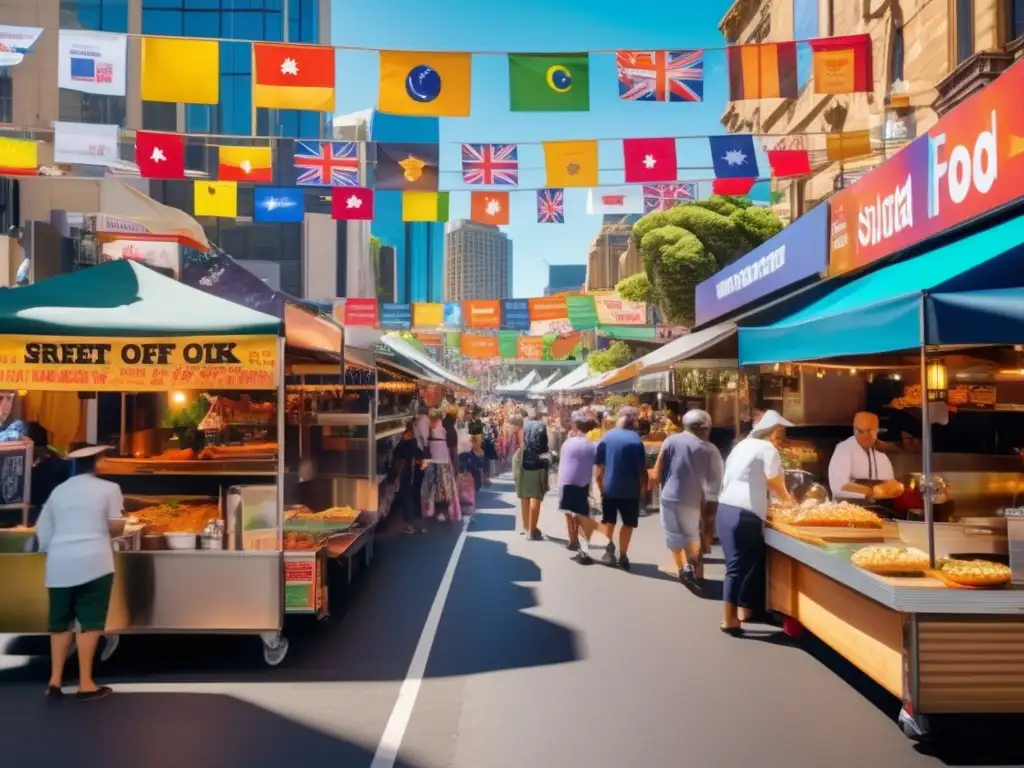 Comida callejera en Australia: vibrante escena gastronómica multicultural en Sydney