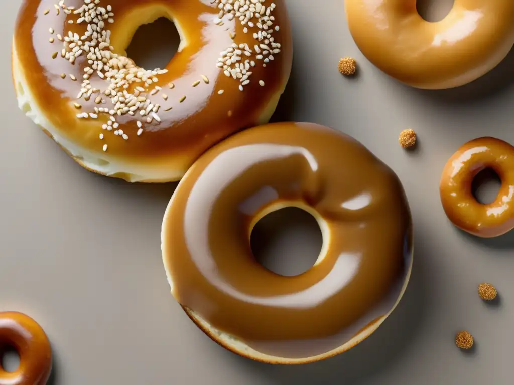 Bagel y donut: Iconos de la pastelería Norteamericana