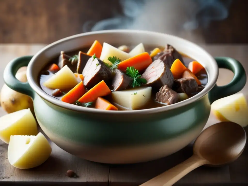 Estofado Irlandés: cómo preparar un auténtico plato, con tiernos trozos de carne, patatas, zanahorias y cebollas