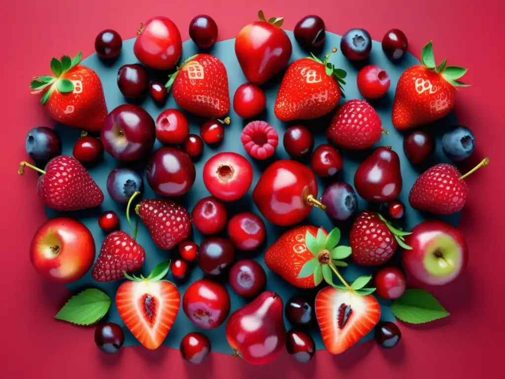 El poder nutricional de las frutas rojas: Más allá de su color vibrante