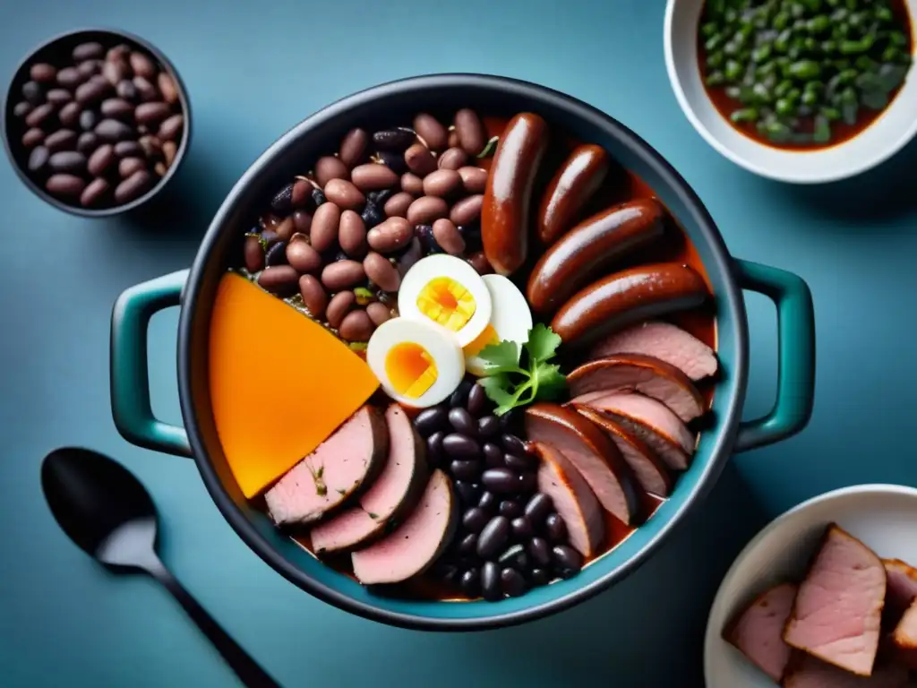 Deliciosa feijoada brasileña: historia y sabor en un plato vibrante