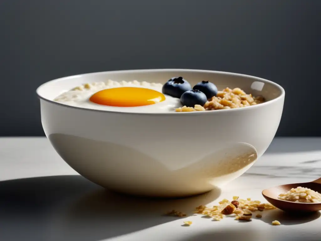 Desayuno con avena integral y frutas: ¡Simplifica tu rutina matutina!