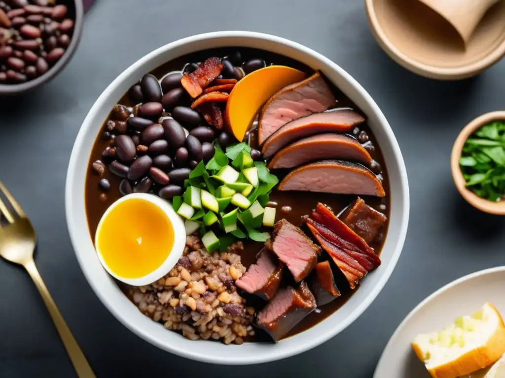 Feijoada brasileña: un plato vibrante y delicioso