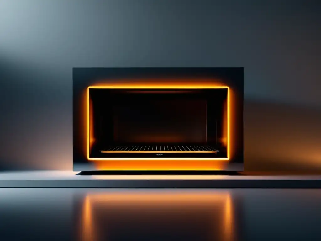 Horno eléctrico minimalista y sofisticado - cocina moderna con estilo abstracto