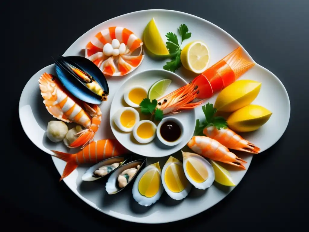 Plato de mariscos: variedad y valor nutricional (Desenmascarando las Propiedades Nutritivas de los Mariscos)