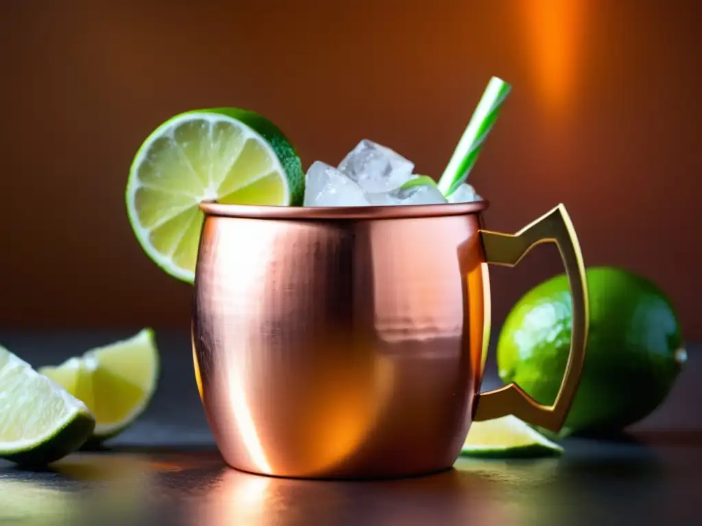 El cóctel Moscow Mule: Un clásico con un toque picante -