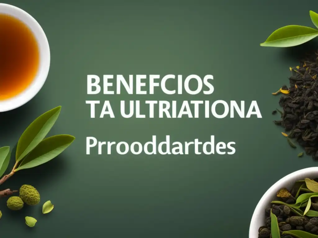 Beneficios y belleza del té oolong: una imagen serena y delicada