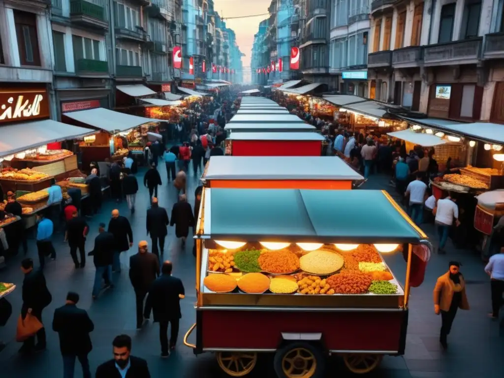 Delicias de la calle Istiklal: comida callejera en Turquía