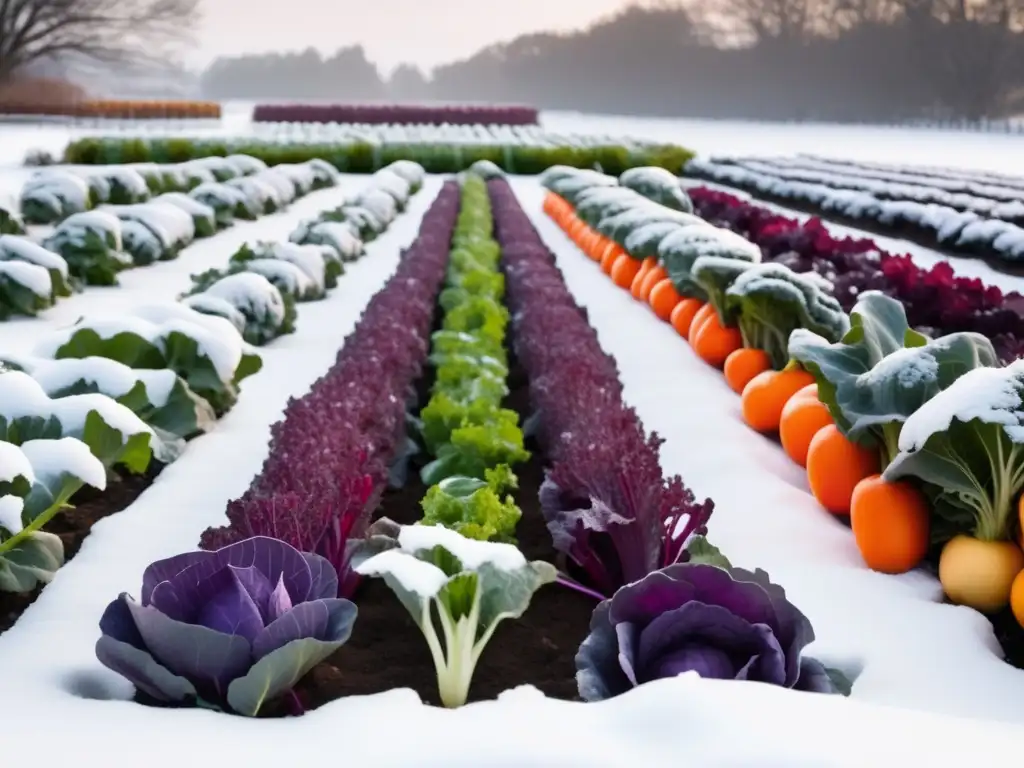 Los secretos de las hortalizas de invierno y su belleza cautivadora