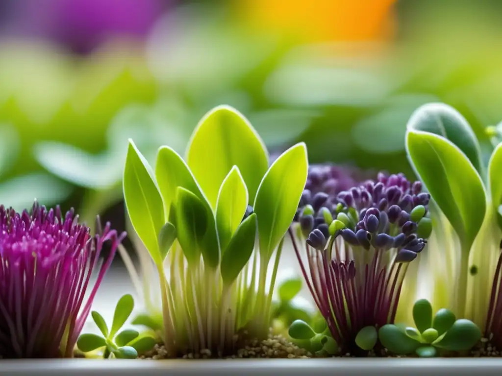 Microgreens: Pequeñas joyas de sabor y nutrición