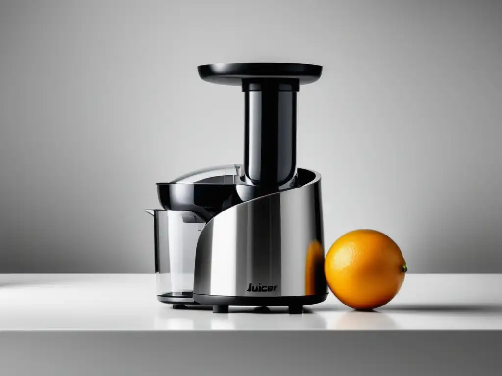 Exprimidor de jugos minimalista y eficiente para tu cocina