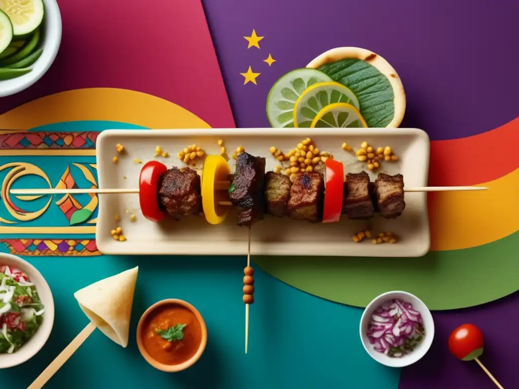 Arte del Kebab: Sabores y Cultura de Oriente Medio