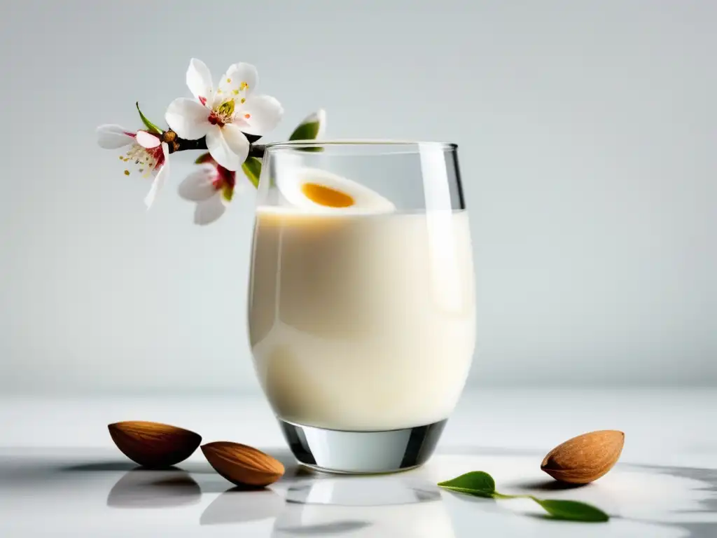 Leche de almendras: alternativa láctea llena de nutrientes