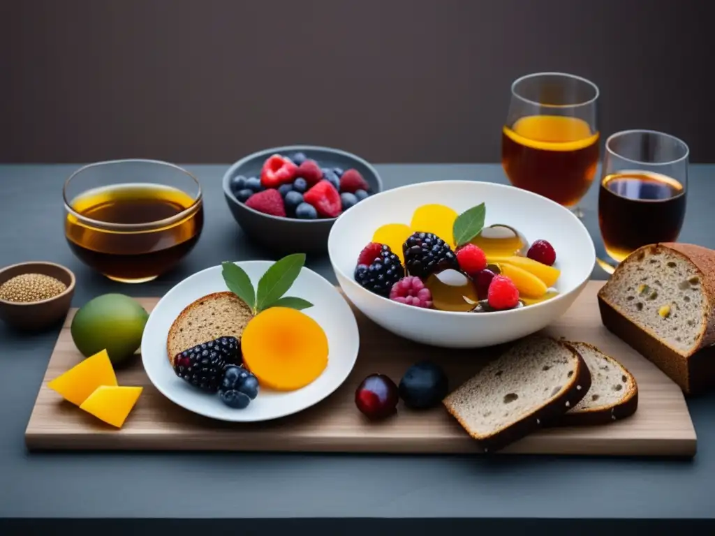 Los Sabores de la Gastronomía de Lituania: Platos tradicionales, colores vibrantes y rica cultura culinaria