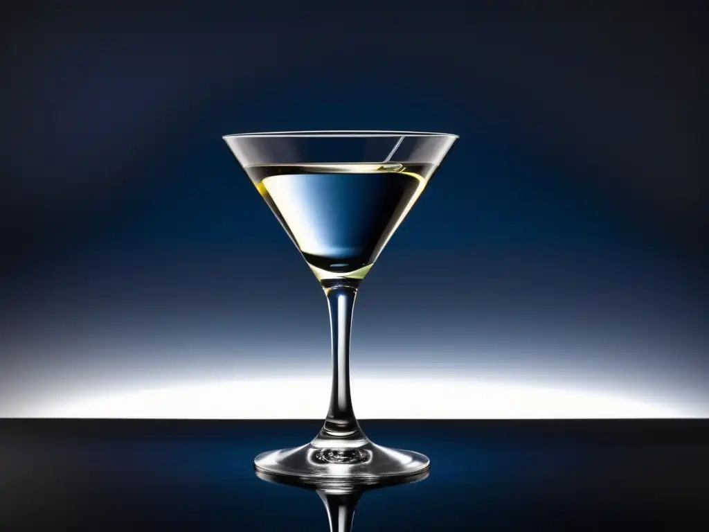 Martini: Elegancia y misterio en imagen vibrante