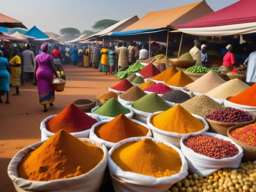 La Magia de la Cocina Africana: Recetas Tradicionales y Secretos Familiares en un Mercado Vibrante