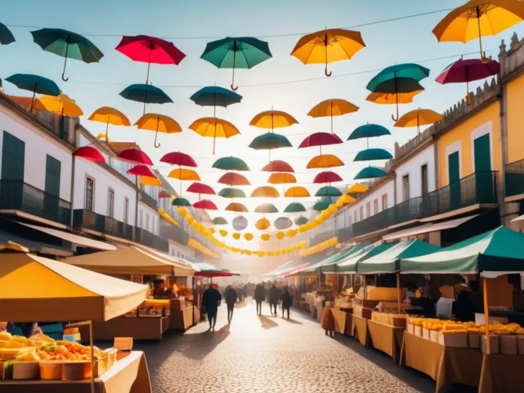 Saboreando la calle: comida callejera en Portugal, vibrante y colorida