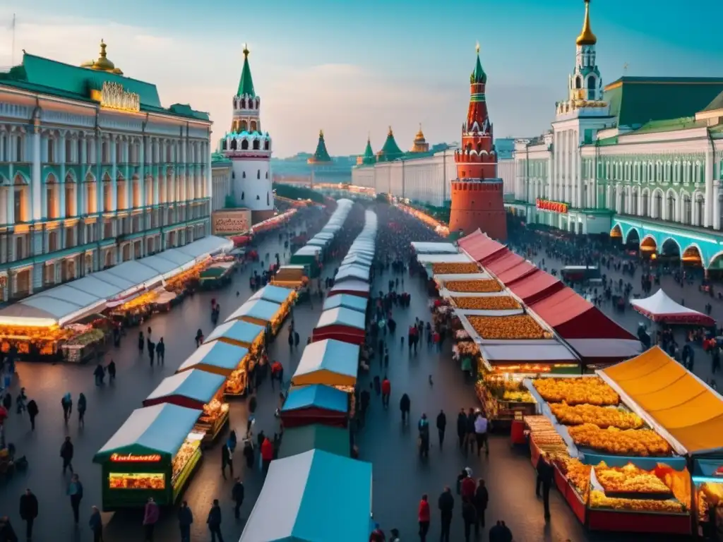 Comida callejera en Moscú: un viaje culinario por Rusia