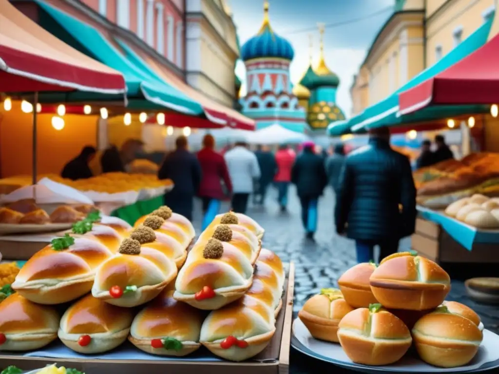 Comida callejera en Moscú: un viaje culinario por Rusia -